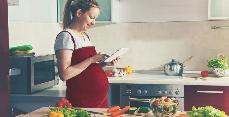 LA DIETA SANA Y DELICIOSA PERFECTA PARA LAS FUTURAS MAMÁS