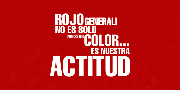 Rojo Generali no es solo nuestro color… es nuestra actitud