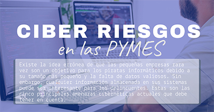 Infografía: Ciber riesgos en las pymes