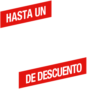 Hasta un 25% de descuento
