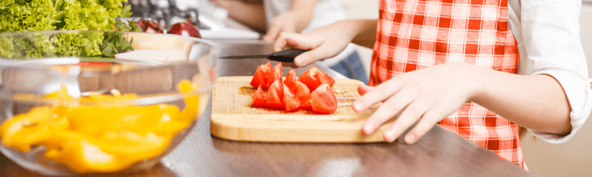 Cocinar sano en familia