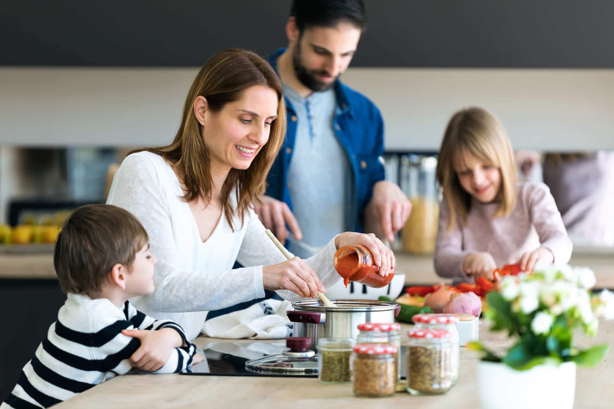 Cómo preparar un menú semanal saludable para toda la familia