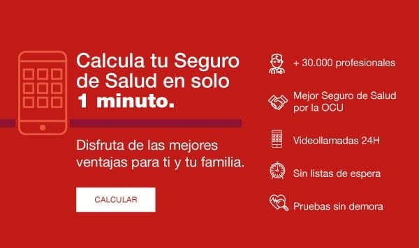 Calcula tu seguro de salud en 1 minuto