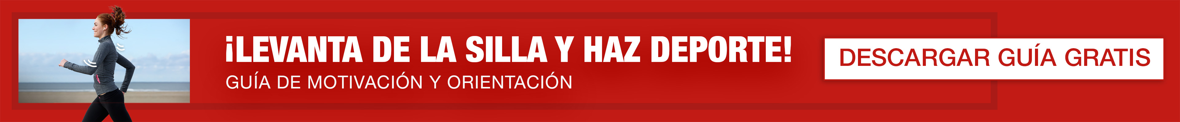 Levanta de la silla y haz deporte