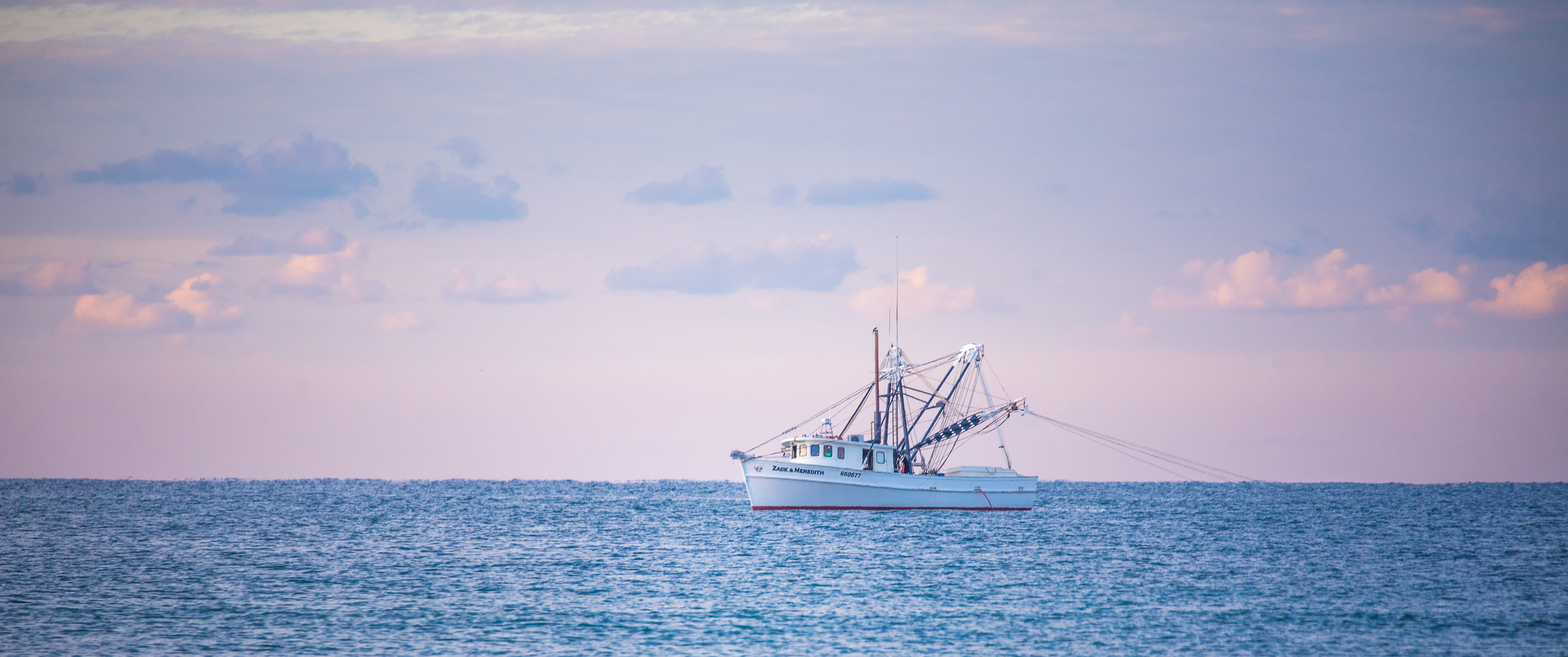 Shrimp Boats at Sunrise