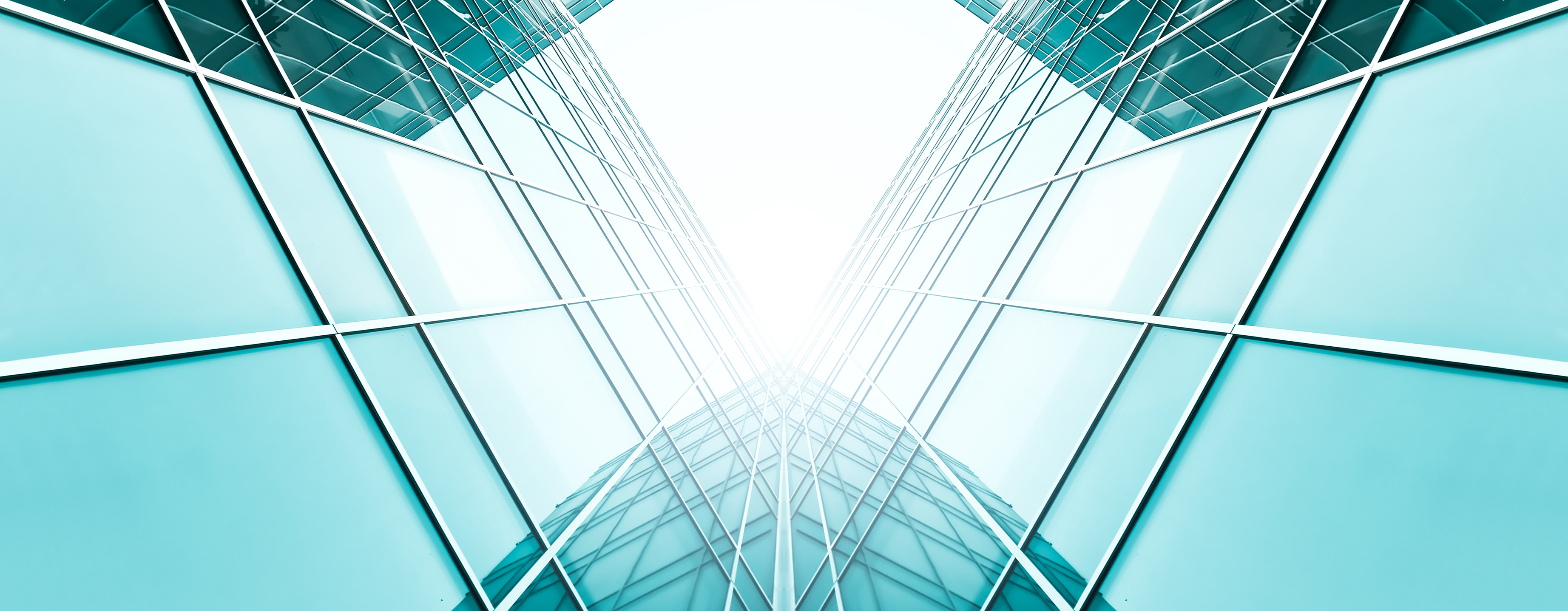 abstract illustration of glass frame building skyscrapers